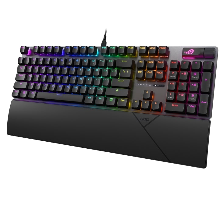 Клавіатура Asus ROG Strix Scope II RGB NX Mechanical Black (90MP036A-BKUA01) 